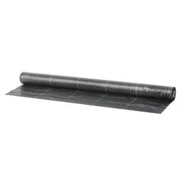   Szőtt talajtakaró szövet, Strend Pro Garden H1102, 1 x 20 m, fekete, 100 g/m2, gyökérgátló