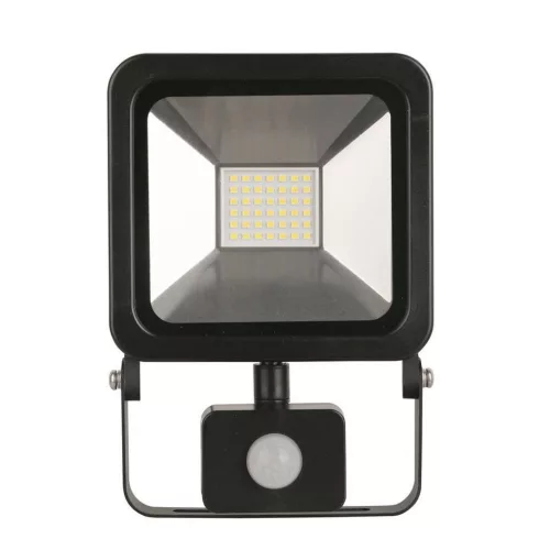 LED reflektor, Strend Pro Floodlight LED AGP, 20W, 1600 lm, IP44, mozgásérzékelővel