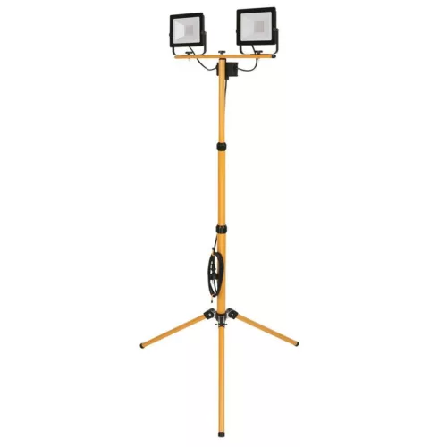 LED reflektor, Strend Pro Worklight SMD LED BL2-E2, 2 x 20W, 1600 lm, állvánnyal, 2,5 m kábel, IP65