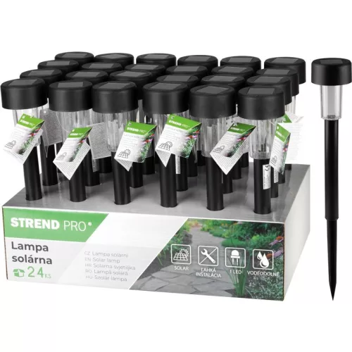 Lámpa Strend Pro Altair, szolár, 1x LED, AAA, Sellbox 24 db