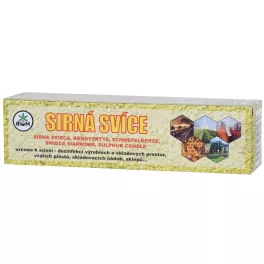   Gyertya BIOM, kénes, rovarirtáshoz és fertőtlenítéshez, 700g