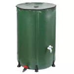 Hordó Strend Pro CRB50, 500 liter, összecsukható, esővízhez, szeleppel, tartály