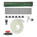 Hordó Strend Pro CRB50, 500 liter, összecsukható, esővízhez, szeleppel, tartály
