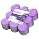 Gyertyák Bolsius Tealight True Scents, mécses, illatos, levendula, csomag 18 db