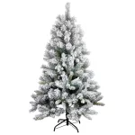  MagicHome Harry műfenyő, havas ezüstfenyő, 210 cm