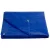 Takaróponyva Tarpaulin Standard 2x4, 80 g/m2, kék, fűzőlyukakkal