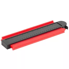   Alakrajzoló sablon Strend Pro DG680, 250x101 mm, mintazárral és mágnessel