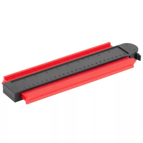 Alakrajzoló sablon Strend Pro DG680, 250x101 mm, mintazárral és mágnessel