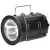 Kempinglámpa, Strend Pro Camping CL102, fekete, 9,3 × 16,5 cm, LED, 80 lm, 1200 mAh, lánghatás, akkumulátoros, szolár töltés, USB kimenet