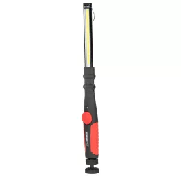   Munkalámpa, Strend Pro Worklight RWL101, fekete, 3,3 × 39 cm, COB LED, 300 lm, mágneses rögzítés, összecsukható, akkumulátoros, USB-töltés, 2000 mAh