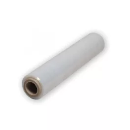   Stretch fólia, 500 mm, 23 µm, átlátszó, csomagoló, tekercs H-250 m