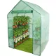 Melegágy, Strend Pro Garden X098, 142 x 142 x 193 cm, PE fólia, UV-álló, fémvázas, 4 polcos, feltekerhető nyílással (2172015)