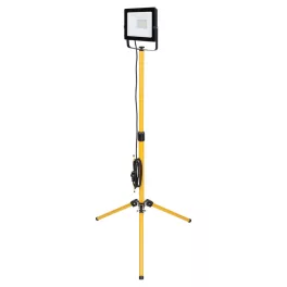   LED reflektor, Strend Pro Worklight BL2-E1, 50 W, 4000 lm, állványos, IP65, 230 V, 2,5 m kábel, 0–120° állítható szög, 4000 K, SMD LED