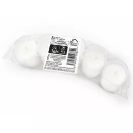   MagicHome mécsesbetét, 16 órás, 43 g, 85 mm, mécseshez, paraffin, 5 db/csomag