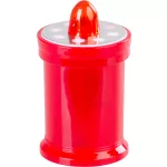 Gyertya MagicHome TG-18, LED, sírra, piros, 11 cm, (2xAA elem a csomag része)