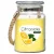 Gyertya Citronella, rovarriasztó, üvegben, 140 g, 85x105 mm