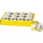 Gyertya Citronella, rovarriasztó, fém dobozban, 50 g, 55x55 mm, Eladási egység 12 db