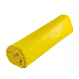   Zsákok ROLO MagicHome, 120 lit., újrahasznosító, sárga, csomag 25 db, classic