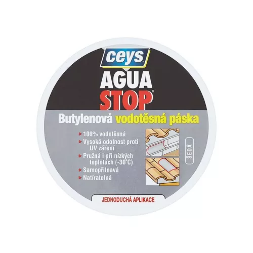 Szalag Ceys Aguastop, butil szalag, 10 m x 15 cm