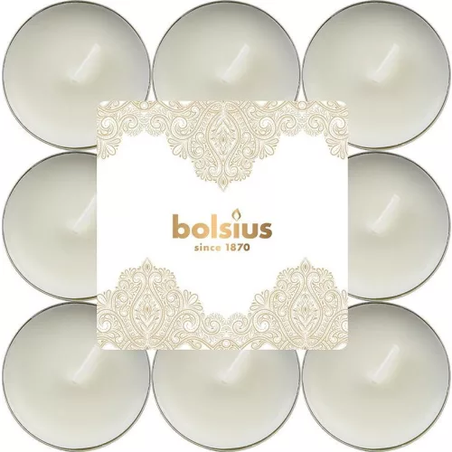 Gyertyák Bolsius Scented Golden Lace/vanilla Karácsonyi, mécses, illatos, csomag 18 db
