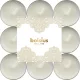 Gyertyák Bolsius Scented Golden Lace/vanilla Karácsonyi, mécses, illatos, csomag 18 db