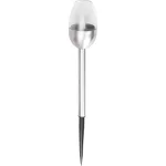 Lámpa Strend Pro Candle, napelemes, 1x LED, rozsdamentes acél, 6x28 cm, Kiszerelés 24 db