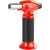 Gázégő, Strend Pro 400 Piezo Mini, piros/fekete, 0,5 kW, 12 x 3 x 15,5 cm, piezo gyújtás, flambírozó, utántölthető, Propán-Bután patronos, 1300 °C, 20 mm fúvóka