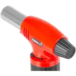 Gázégő, Strend Pro 400 Piezo Mini, piros/fekete, 0,5 kW, 12 x 3 x 15,5 cm, piezo gyújtás, flambírozó, utántölthető, Propán-Bután patronos, 1300 °C, 20 mm fúvóka