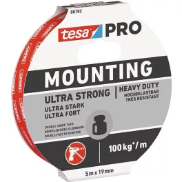   Szalag tesa® Mounting PRO Ultra Strong, szerelő, kétoldalas, ragasztó, 19 mm, Hossz: 5 m