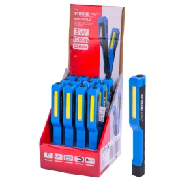   Munkalámpa Strend Pro Worklight NX1023, LED 100 lm, mágnes, 3xAAA, munka, csomag 12 db