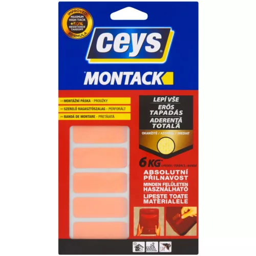Szalag Ceys MONTACK, szerelő, csíkok, 10 db