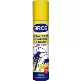   Spray Bros, gyerekeknek, szúnyogok és darazsak ellen, riasztó, 120/90 ml