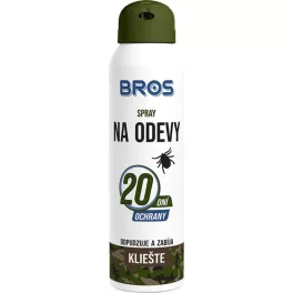   Spray Bros, kullancsok ellen, ruházatra, riasztó, 120/90 ml
