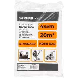   Takarófólia Strend Pro Standard, festő, 4x5 m, 30µ, takaró