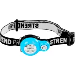 Fejlámpa Strend Pro Headlight, LED, 15 lm, mini, rózsaszín/kék, Sellbox 8 db