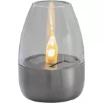 Lámpa Strend Pro Garden, rozsdamentes acél, napelemes, 6x8,5 cm, 1x LED, Kiszerelés 12 db