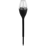 Lámpa Strend Pro Garden, műanyag, lánghatás, napelemes, 6,5x40 cm, 1x LED, Kiszerelés 24 db