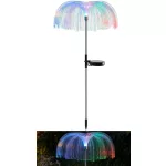 Napelemes kerti lámpa, Strend Pro Garden Meduse, 75 cm, színváltós, optikai szálas, akkumulátoros, földbe szúrható