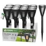 Lámpa Strend Pro Garden Amorfa, napelemes, 7,5x39,5 cm, Kiszerelés 12 db