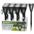 Lámpa Strend Pro Garden Amorfa, napelemes, 7,5x39,5 cm, Kiszerelés 12 db