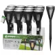 Lámpa Strend Pro Garden Amorfa, napelemes, 7,5x39,5 cm, Kiszerelés 12 db
