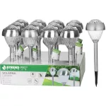 Lámpa Strend Pro Garden Aurora, napelemes, 9x38 cm, Kiszerelés 12 db