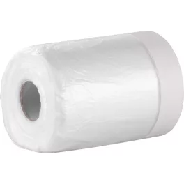   Takarófólia Strend Pro, 550 mm, H-30 m, PE, festő, maszkoló ragasztószalaggal, takaró, padlóra