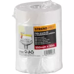 Takarófólia Strend Pro, 550 mm, H-30 m, PE, festő, maszkoló ragasztószalaggal, takaró, padlóra