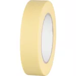 Szalag Strend Pro, 30 mm, Hossz: 50 m, 80°C, festő, maszkoló, ragasztó, sárga