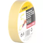 Szalag Strend Pro, 30 mm, Hossz: 50 m, 80°C, festő, maszkoló, ragasztó, sárga