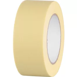   Szalag Strend Pro, 50 mm, Hossz: 50 m, 80°C, festő, maszkoló, ragasztó, sárga