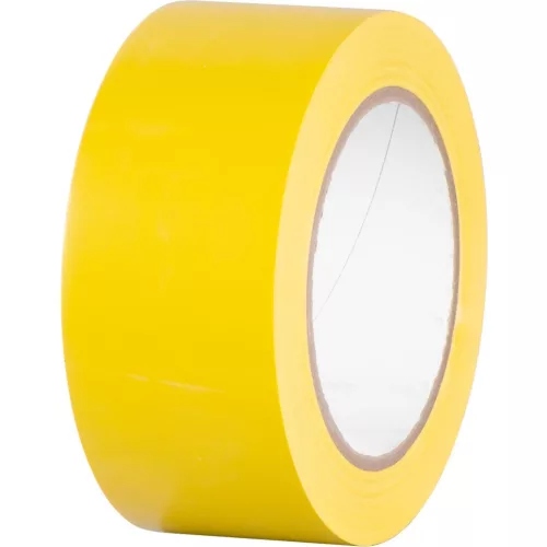 Szalag Strend Pro, 50 mm, Hossz: 33 m, ragasztó, sárga, PVC