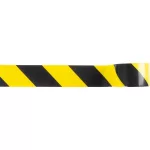 Szalag Strend Pro, 80 mm, Hossz: 250 m, PE, figyelmeztető, sárga/fekete
