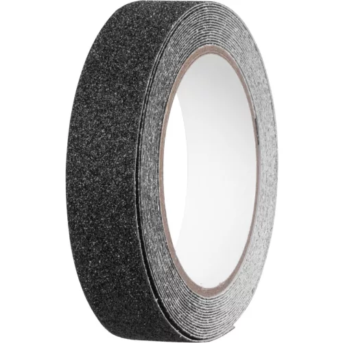 Szalag Strend Pro, 25 mm, Hossz: 5 m, ragasztó, csúszásgátló, extra ellenálló, fekete